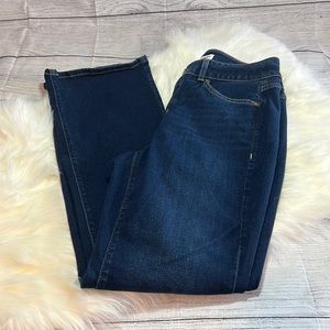 Lane Bryant Flexmagic Waistband Dark Wash High-Rise Bootcut Jeans size 14